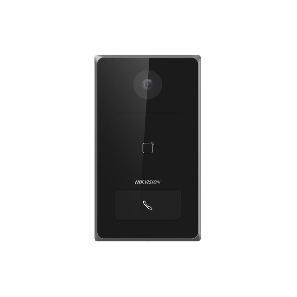 Videointerfon de exterior IP Hikvision DS-KV6133-ME1, 2 MP, IP65, aparent Videointerfon de exterior IP Hikvision DS-KV6133-ME1, 2 MP, IP65, aparent