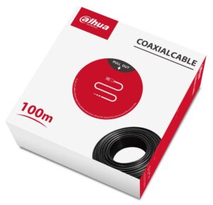 Cablu coaxial, cupru, cutie cu 100 metri, Dahua DH-PFM930-59N-100 Cablu coaxial, cupru, cutie cu 100 metri, Dahua DH-PFM930-59N-100