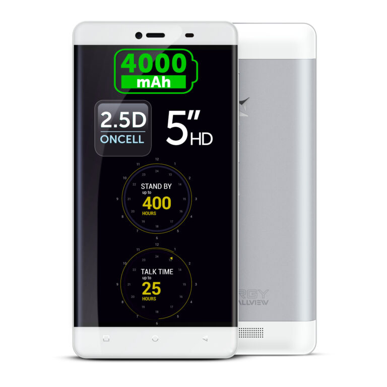 Telefon mobil Allview P8 Energy Mini, 16GB, Dual Sim, Gri