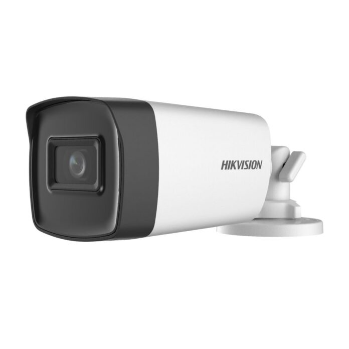 Sistem complet supraveghere 5 MP Hiwatch by Hikvision Turbo HD cu 6 camere Bullet IR 40 m, sursa alimentare, HDD 1TB, full accesorii