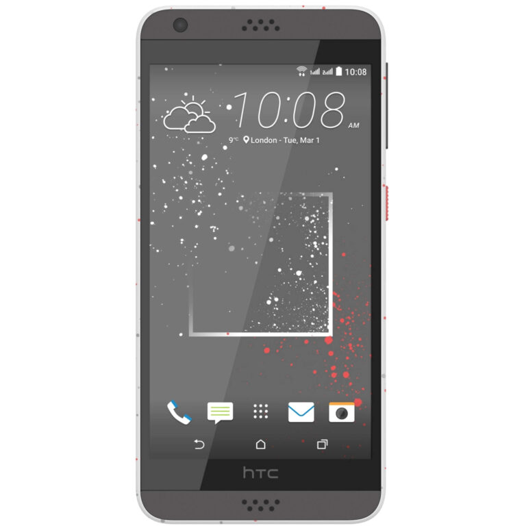 Telefon mobil HTC Desire 630, 16GB, Dual SIM, Sprinkle, Alb
