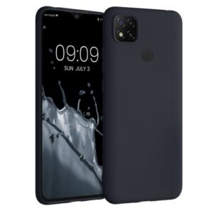 Husa pentru Xiaomi Redmi 9C, Silicon, Gri, 52850.186, Kwmobile Husa pentru Xiaomi Redmi 9C, Silicon, Gri, 52850.186, Kwmobile
