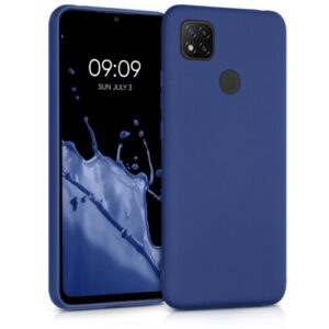 Husa pentru Xiaomi Redmi 9C, Silicon, Albastru, 53273.64, Kwmobile Husa pentru Xiaomi Redmi 9C, Silicon, Albastru, 53273.64, Kwmobile