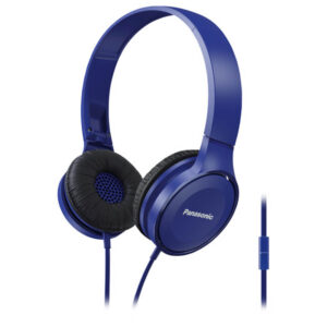 Casti audio On-Ear Panasonic RP-HF100ME-A, Microfon, Albastru Casti audio On-Ear Panasonic RP-HF100ME-A, Microfon, Albastru