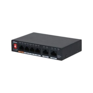 Switch 6 porturi, Dahua PFS3006-4GT-60-V2, PoE Switch 6 porturi, Dahua PFS3006-4GT-60-V2, PoE