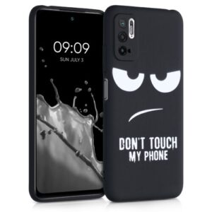 Husa pentru Xiaomi Redmi Note 10 5G, Silicon, Negru, 56053.01, Kwmobile Husa pentru Xiaomi Redmi Note 10 5G, Silicon, Negru, 56053.01, Kwmobile