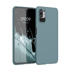 Husa pentru Xiaomi Redmi Note 10 5G, Silicon, Verde, 54947.207, Kwmobile Husa pentru Xiaomi Redmi Note 10 5G, Silicon, Verde, 54947.207, Kwmobile