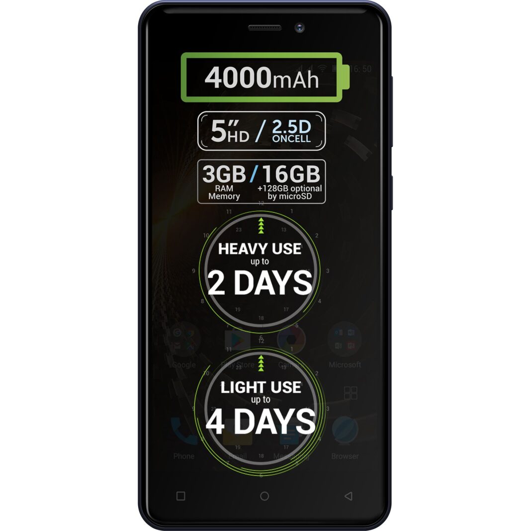 Telefon mobil Allview P9 Energy Mini, 16GB, Dual SIM, Albastru Telefon mobil Allview P9 Energy Mini, 16GB, Dual SIM, Albastru