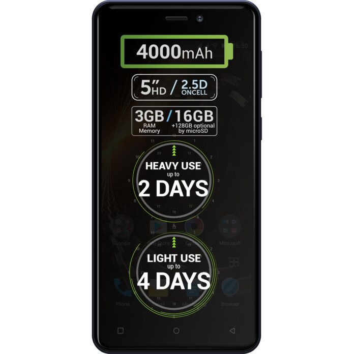Telefon mobil Allview P9 Energy Mini, 16GB, Dual SIM, Albastru Telefon mobil Allview P9 Energy Mini, 16GB, Dual SIM, Albastru