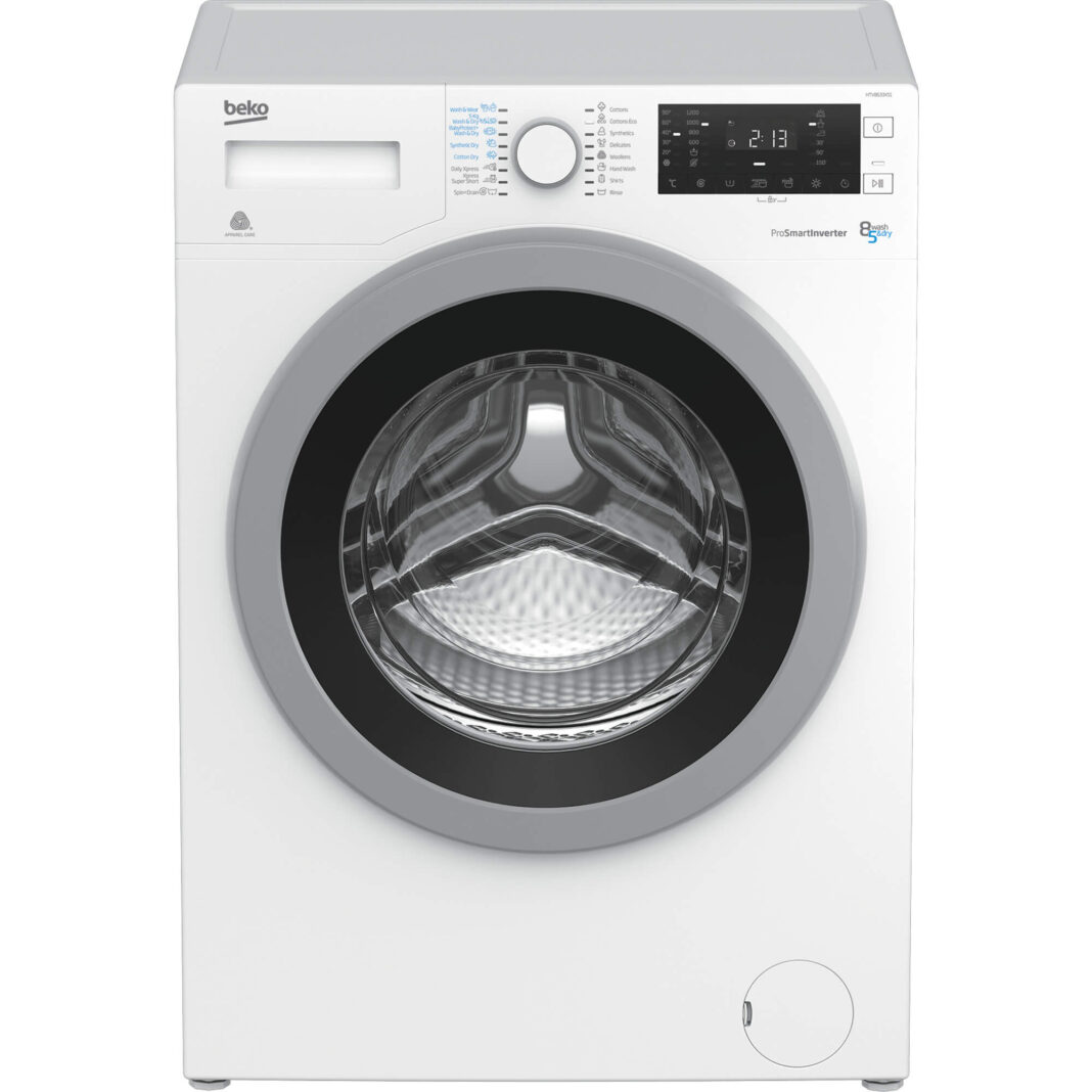 Masina de spalat rufe cu uscator Beko HTV8633XS1, 1200 RPM, 8 kg, Clasa B Masina de spalat rufe cu uscator Beko HTV8633XS1, 1200 RPM, 8 kg, Clasa B