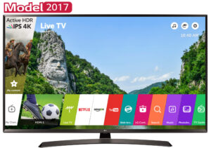 Televizor Smart LED, LG 65UJ634V, 165 cm, Ultra HD 4K Televizor Smart LED, LG 65UJ634V, 165 cm, Ultra HD 4K