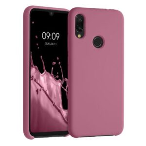 Husa pentru Xiaomi Redmi Note 7/Redmi Note 7 Pro, Silicon, Roz, 48714.167, Kwmobile Husa pentru Xiaomi Redmi Note 7/Redmi Note 7 Pro, Silicon, Roz, 48714.167, Kwmobile