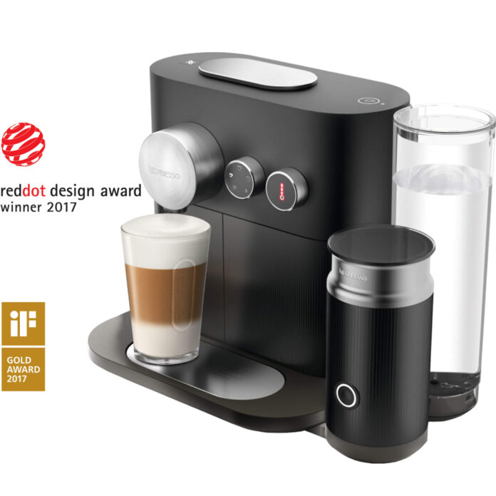 Espressor Nespresso Expert & Milk C85, 1700 W, 1.1 L, 19 bar, Negru Espressor Nespresso Expert & Milk C85, 1700 W, 1.1 L, 19 bar, Negru
