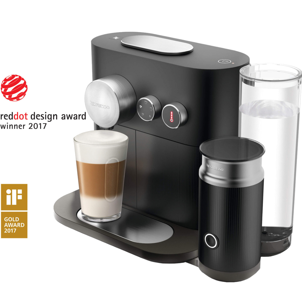 Espressor Nespresso Expert & Milk C85, 1700 W, 1.1 L, 19 bar, Negru Espressor Nespresso Expert & Milk C85, 1700 W, 1.1 L, 19 bar, Negru