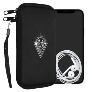 Husa Universala pentru telefon XL, 6,8 inch, Neopren, Negru, 30226.4.19, Kwmobile Husa Universala pentru telefon XL, 6,8 inch, Neopren, Negru, 30226.4.19, Kwmobile