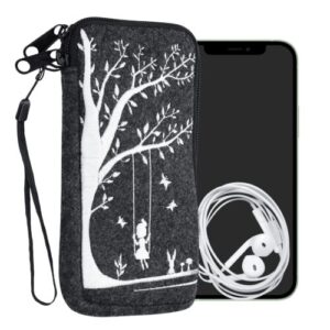 Husa Universala pentru telefon XL, 6,8 inch, Textil, Gri, 49866.4.05, Kwmobile Husa Universala pentru telefon XL, 6,8 inch, Textil, Gri, 49866.4.05, Kwmobile