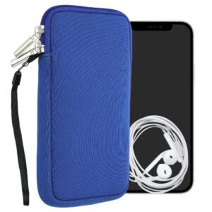 Husa Universala pentru telefon XL, 6,8 inch, Neopren, Albastru, 46188.4.134, Kwmobile Husa Universala pentru telefon XL, 6,8 inch, Neopren, Albastru, 46188.4.134, Kwmobile