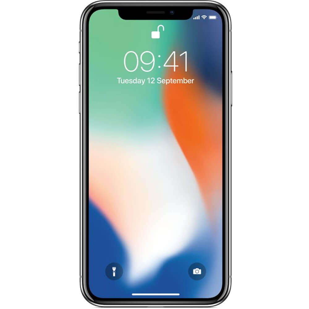 Telefon mobil Apple iPhone X, 64GB, Silver Telefon mobil Apple iPhone X, 64GB, Silver
