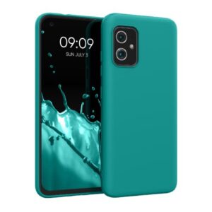 Husa pentru Asus Zenfone 8, Silicon, Verde, 55257.78, Kwmobile Husa pentru Asus Zenfone 8, Silicon, Verde, 55257.78, Kwmobile