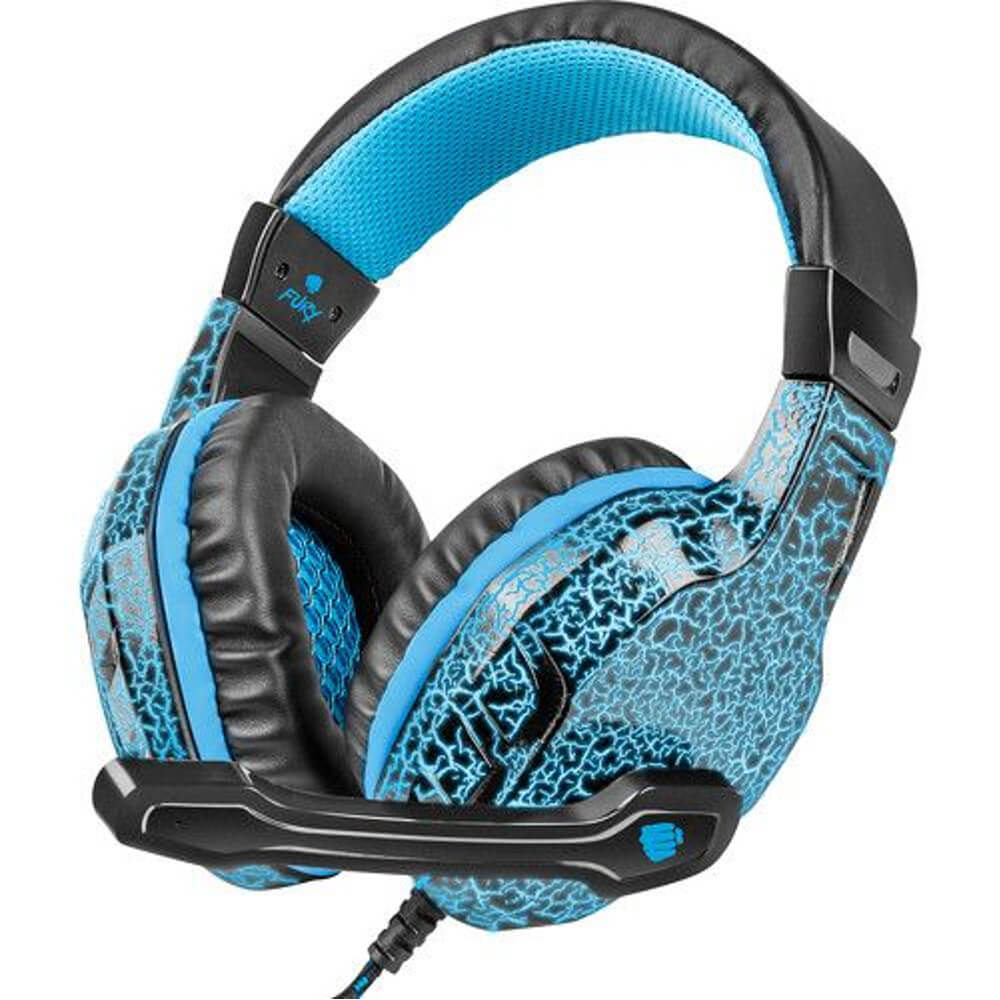 Casti Gaming cu microfon Fury Hellcat, Albastru Casti Gaming cu microfon Fury Hellcat, Albastru