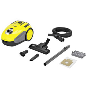 Aspirator cu sac Karcher VC 2, 2.8 L, 700 W, Filtru HEPA 12, Sac Easy-to-Use, Duza pentru podea detasabila, Tub telescopic din metal, 25.8 kWh/an Aspirator cu sac Karcher VC 2, 2.8 L, 700 W, Filtru HEPA 12, Sac Easy-to-Use, Duza pentru podea detasabila, Tub telescopic din metal, 25.8 kWh/an