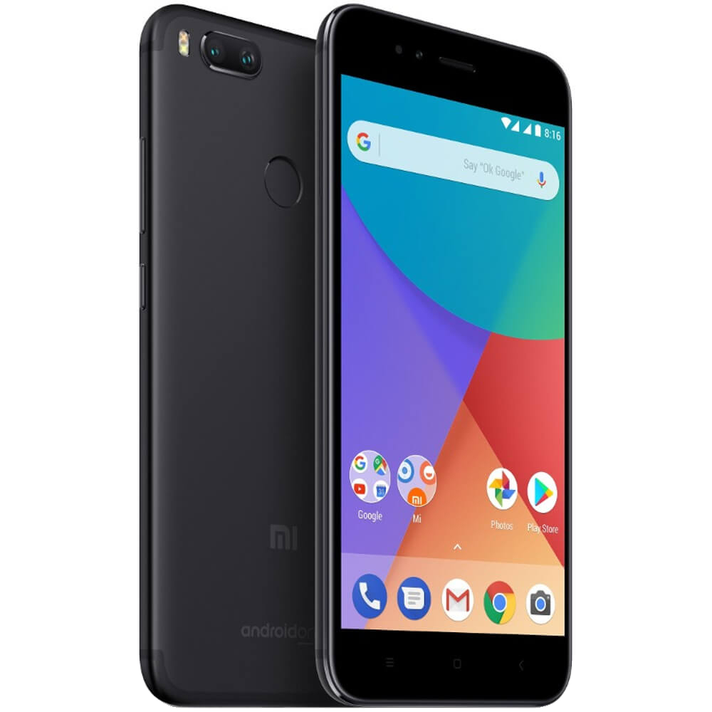 Telefon mobil Xiaomi Mi A1, 32GB, 4GB, Dual SIM, Negru Telefon mobil Xiaomi Mi A1, 32GB, 4GB, Dual SIM, Negru