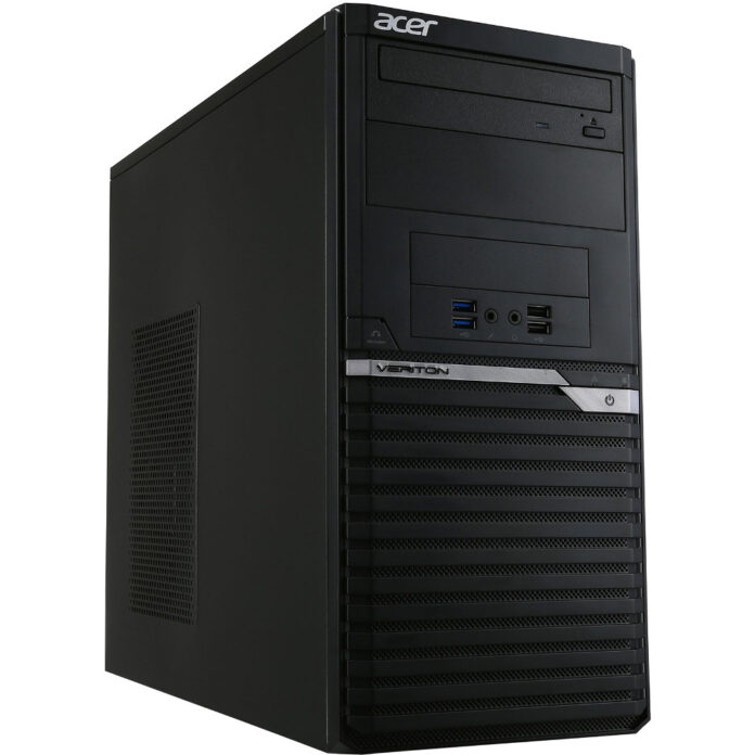 Sistem Desktop PC Acer Veriton VM6650G, Intel Core i3-7100, 4GB DDR4, HDD 1TB, Intel HD Graphics, Free DOS