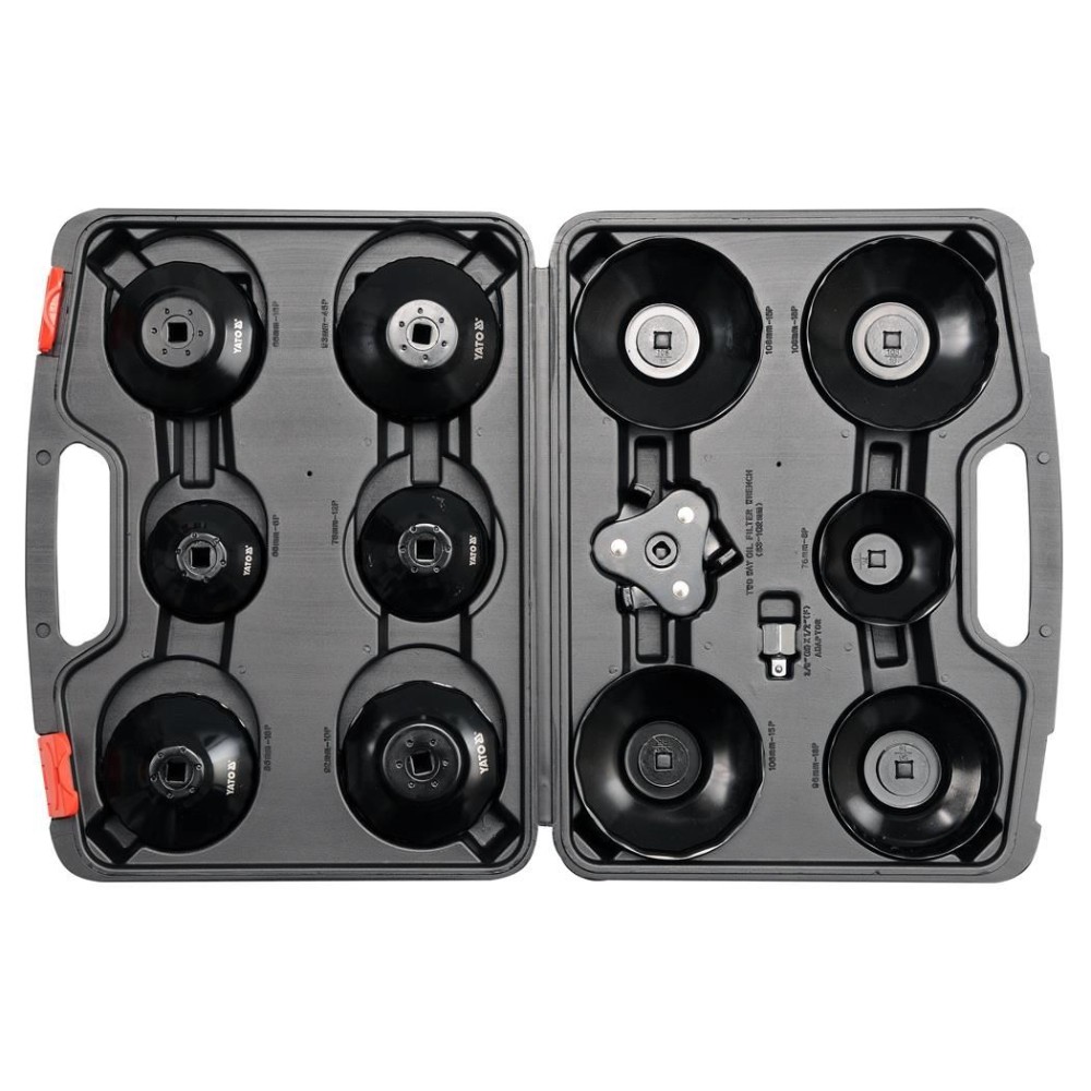 Set chei pentru filtru ulei Yato YT-0594, 13 buc Set chei pentru filtru ulei Yato YT-0594, 13 buc