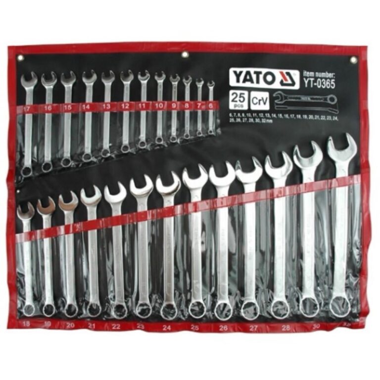 Set chei combinate  YATO YT-0365, 25 buc, CrV 6-32 mm
