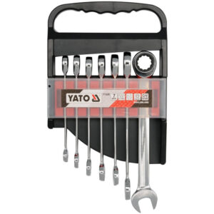 Set chei combinate YATO YT-0208, 7 buc, CrV 10-19 mm Set chei combinate YATO YT-0208, 7 buc, CrV 10-19 mm