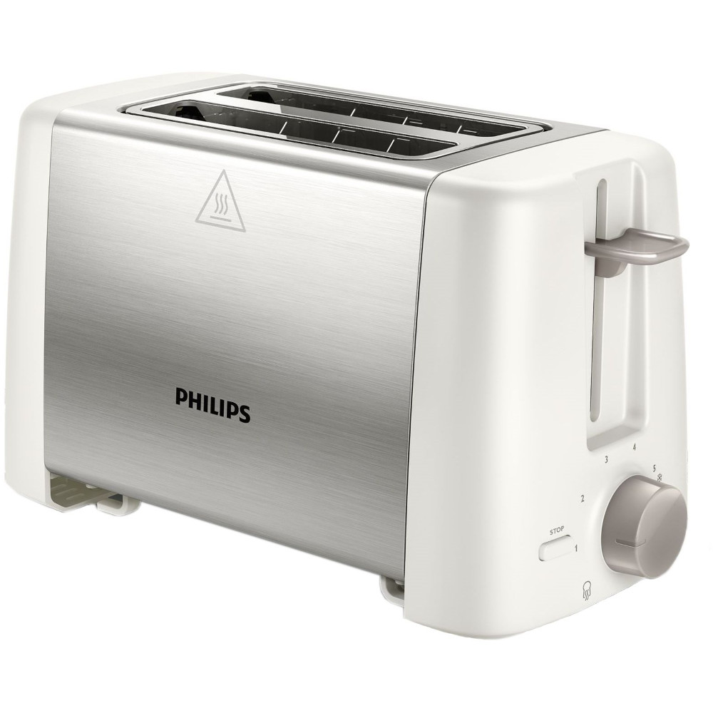 Prajitor de paine Philips HD4825/00, 800 W, 2 felii, Argintiu Prajitor de paine Philips HD4825/00, 800 W, 2 felii, Argintiu