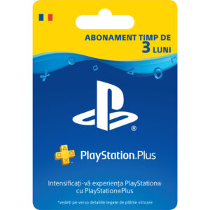 Card abonament PlayStation Plus RO PS4, Membership de 90 zile Card abonament PlayStation Plus RO PS4, Membership de 90 zile
