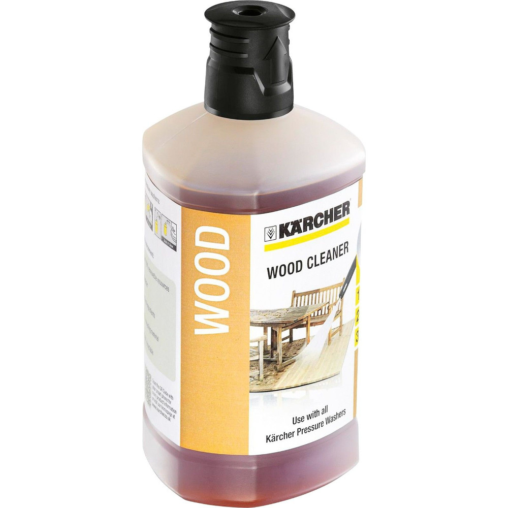 Detergent 3 in 1 Karcher pentru lemn, 1 L Detergent 3 in 1 Karcher pentru lemn, 1 L