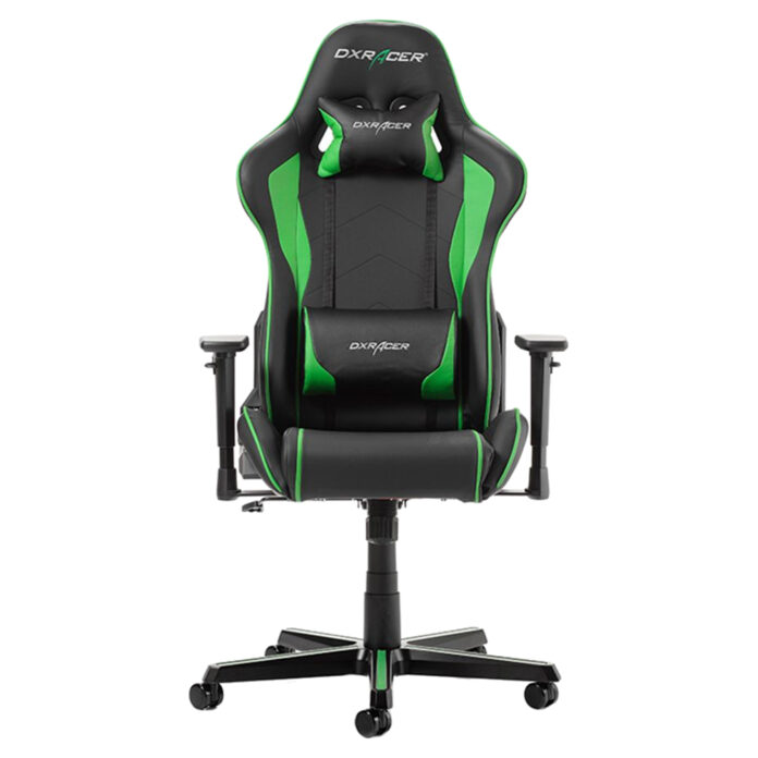 Scaun gaming DXRacer Formula F08-NE, Negru/Verde Scaun gaming DXRacer Formula F08-NE, Negru/Verde