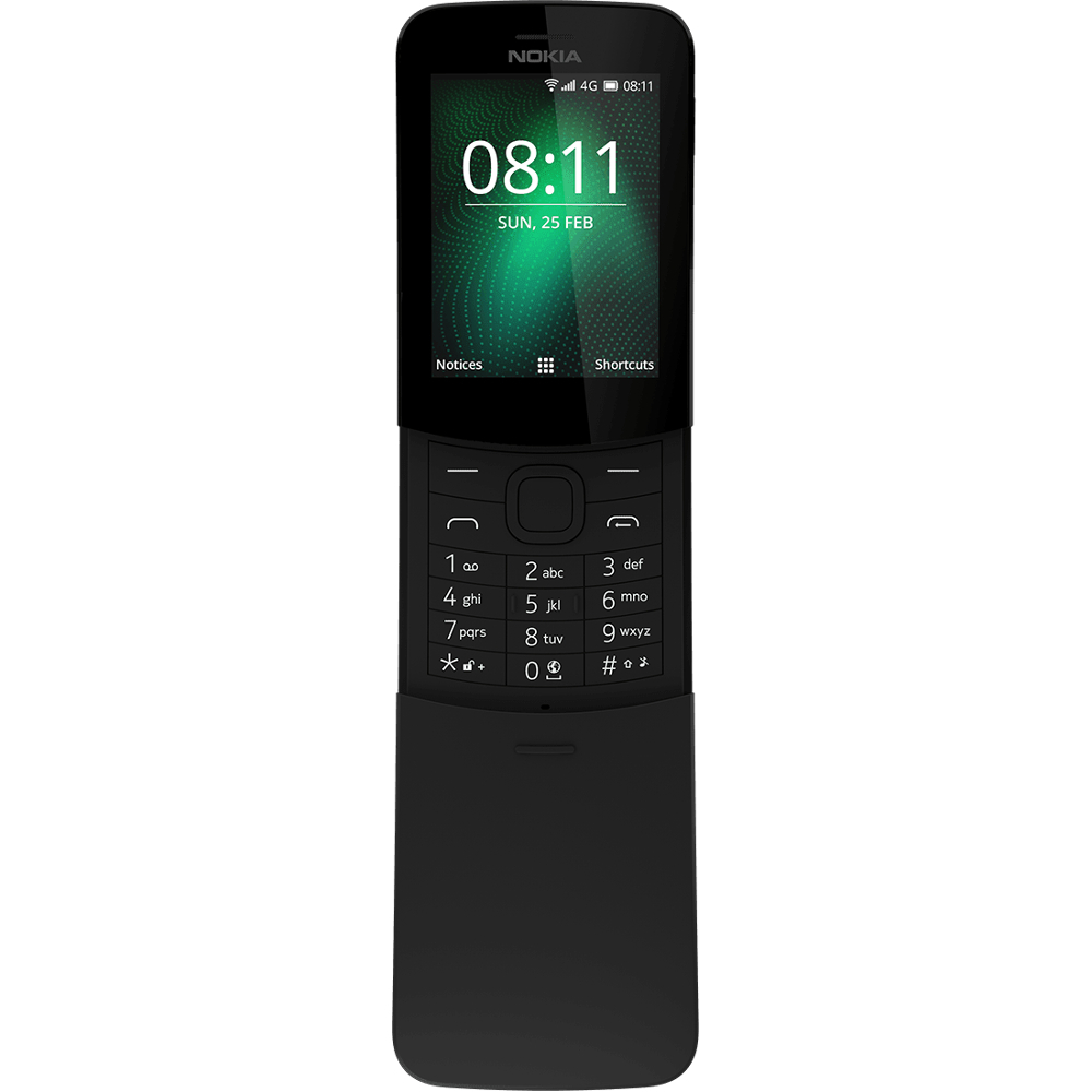 Telefon mobil Nokia 8110, 4GB, Dual SIM, Galben Telefon mobil Nokia 8110, 4GB, Dual SIM, Galben