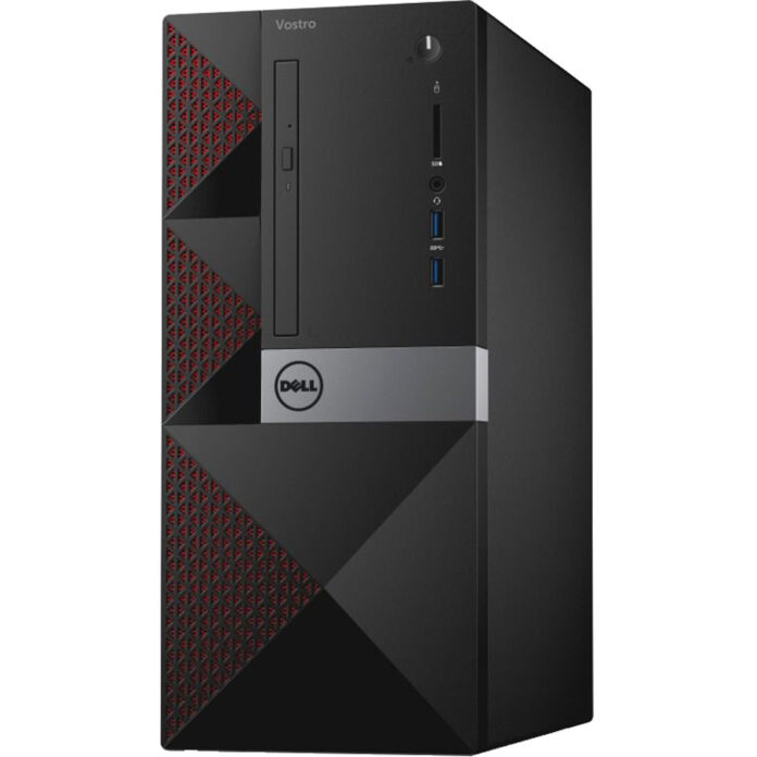 Sistem Desktop PC Dell Vostro 3667 MT, Intel Core i3-6100, 4GB DDR4, HDD 1TB, Intel HD Graphics, Windows 10 Pro Sistem Desktop PC Dell Vostro 3667 MT, Intel Core i3-6100, 4GB DDR4, HDD 1TB, Intel HD Graphics, Windows 10 Pro