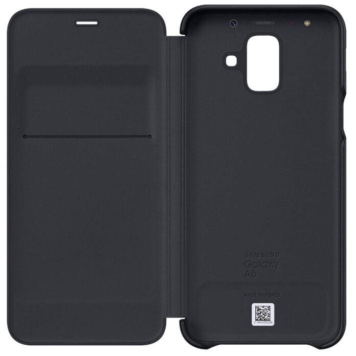 Husa Flip Wallet Samsung pentru Galaxy A6 2018, Albastru