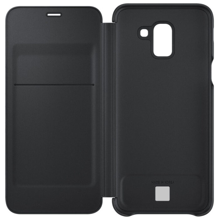 Husa Flip Wallet Samsung pentru Galaxy J6 2018, Auriu Husa Flip Wallet Samsung pentru Galaxy J6 2018, Auriu