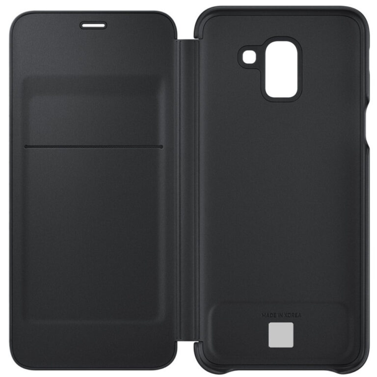 Husa Flip Wallet Samsung pentru Galaxy J6 2018, Auriu