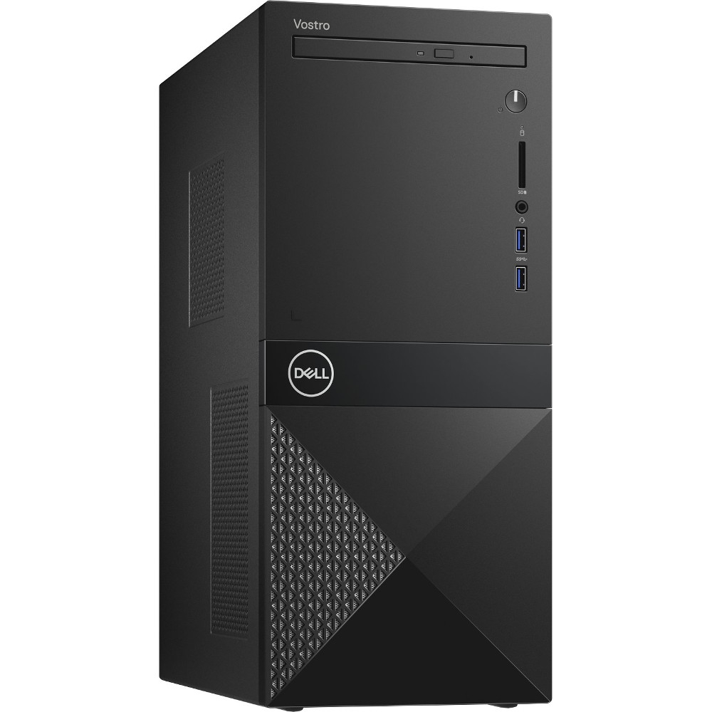 Sistem Desktop PC Dell Vostro 3670 MT, Intel® Core™ i7-8700, 8GB DDR4, HDD 1TB, Intel® UHD Graphics, Ubuntu 16.04 Sistem Desktop PC Dell Vostro 3670 MT, Intel® Core™ i7-8700, 8GB DDR4, HDD 1TB, Intel® UHD Graphics, Ubuntu 16.04