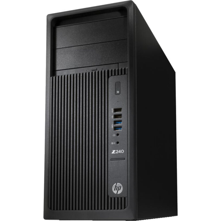 Sistem Desktop PC HP Workstation Z240, Intel® Core&trade; i7-7700, 16GB DDR4, HDD 1TB + SSD 256GB, nVIDIA Quadro P2000 5GB, Windows 10 Pro