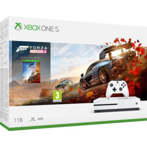 Consola Microsoft Xbox One S, 1TB, Alb + Forza Horizon 4 Consola Microsoft Xbox One S, 1TB, Alb + Forza Horizon 4