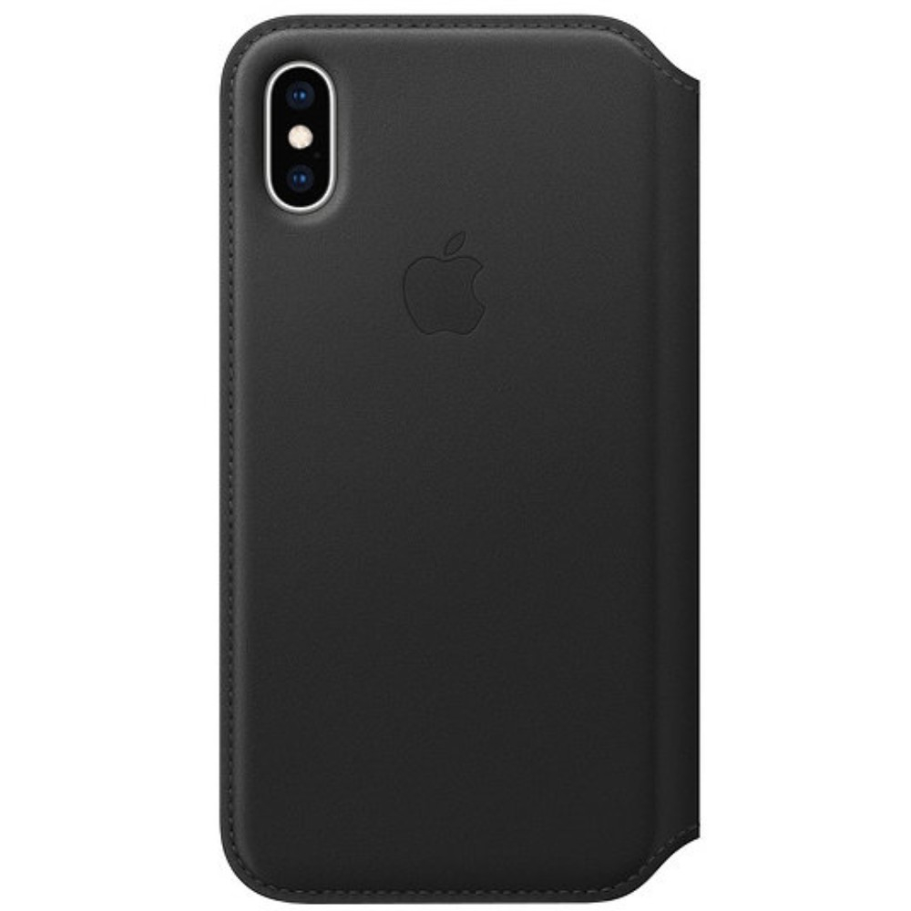 Husa Flip Cover Apple MRWW2ZM/A pentru iPhone Xs, Negru Husa Flip Cover Apple MRWW2ZM/A pentru iPhone Xs, Negru