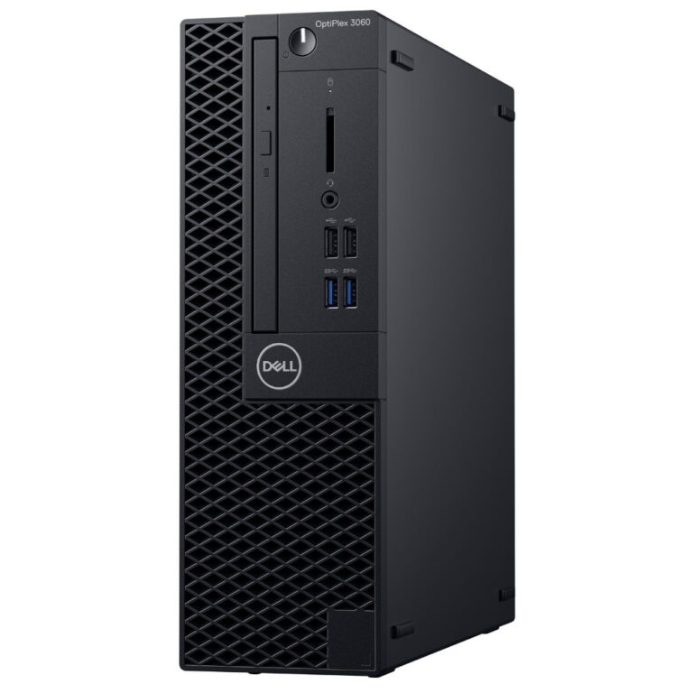 Sistem Desktop PC Dell OptiPlex 3060 SFF, Intel Core i5-8500, 8GB DDR4, SSD 256GB, Intel UHD Graphics, Windows 10 Pro