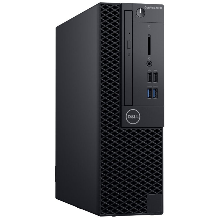 Sistem Desktop PC Dell OptiPlex 3060 SFF, Intel Core i3-8100, 4GB DDR4, SSD 128GB, Intel UHD Graphics, Ubuntu 16.04