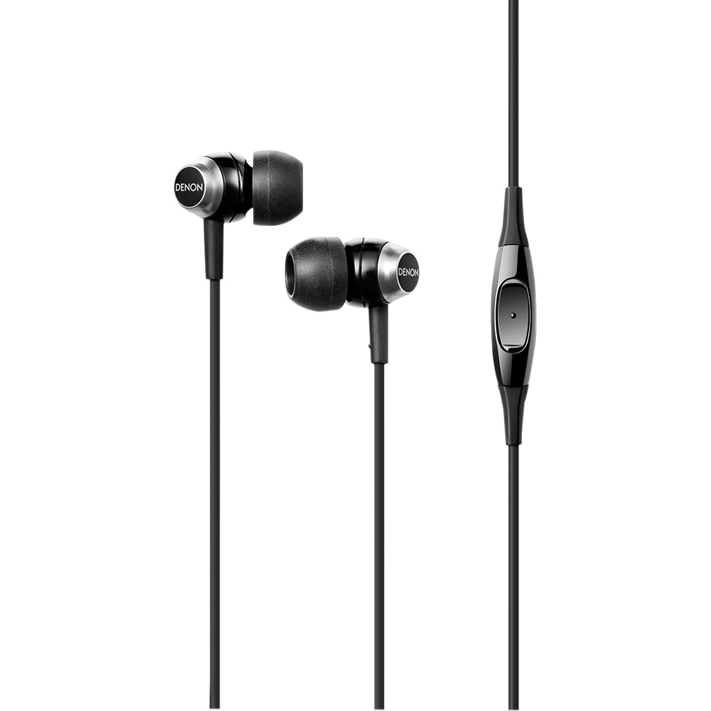 Casti In-Ear Denon AHC50MABKEM, Negru Casti In-Ear Denon AHC50MABKEM, Negru