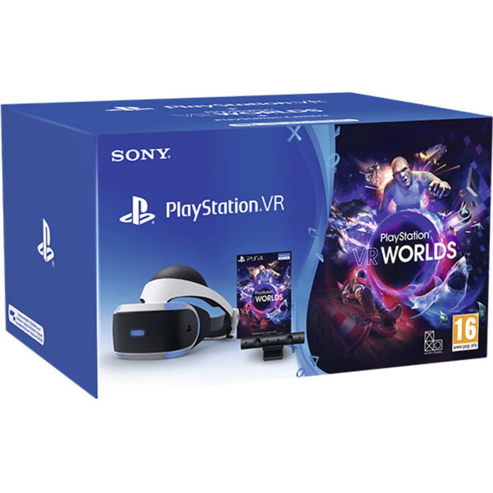Kit PlayStation VR + Camera PS4 + Voucher VR Worlds