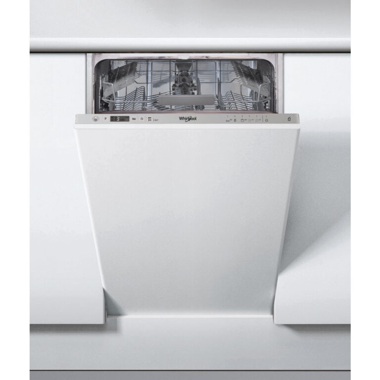 Masina de spalat vase slim incorporabila Whirlpool WSIC 3M17, 10 seturi, 6 programe, Clasa A+
