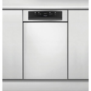Masina de spalat vase slim semi-incorporabila Whirlpool WSBC3M17X, 10 seturi, 6 programe, Clasa A+ Masina de spalat vase slim semi-incorporabila Whirlpool WSBC3M17X, 10 seturi, 6 programe, Clasa A+
