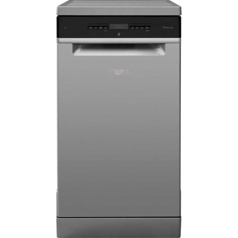 Masina de spalat vase slim Whirlpool WSFO3T1256PCX, 10 seturi, 7 programe, Clasa E